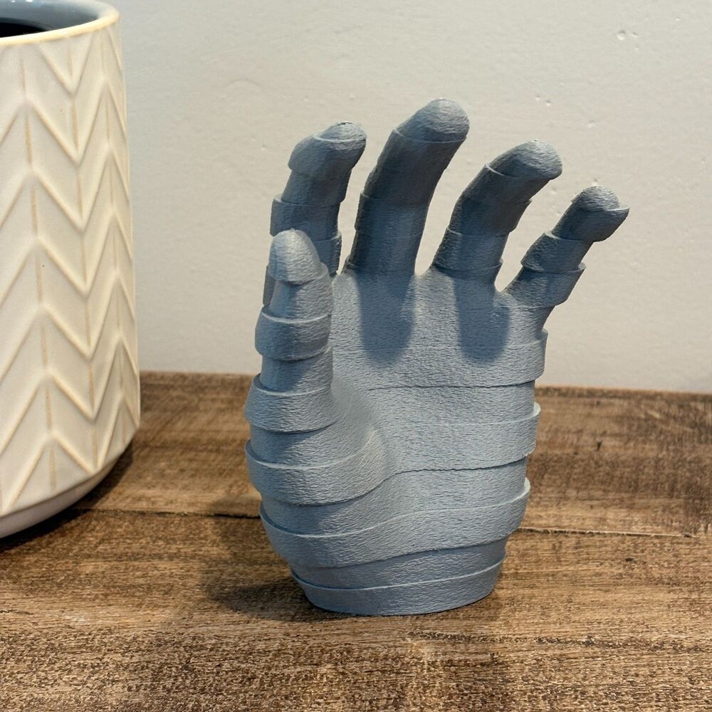 Abstract Hand Sculpture, Modern Hand Decor, Sculptural Home Decor